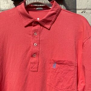 Johnnie-O Hangin Out The Original polo shirt Coral Large